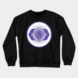 Open up your Third-Eye Chakra- Dark Green Crewneck Sweatshirt